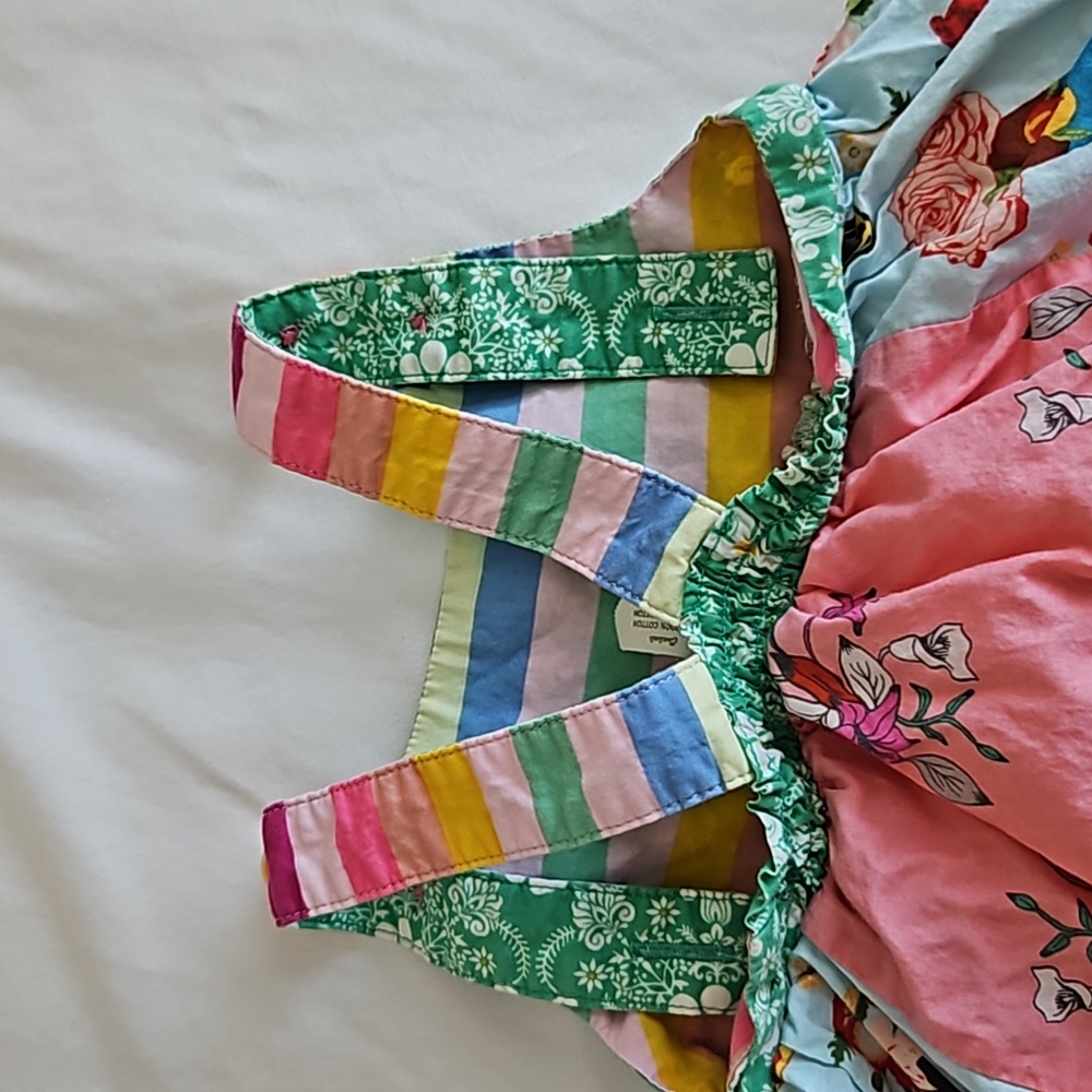 Matilda Jane Baby Girl Summer Patchwork Dress Size 12-18 Months - Picture 5 of 6